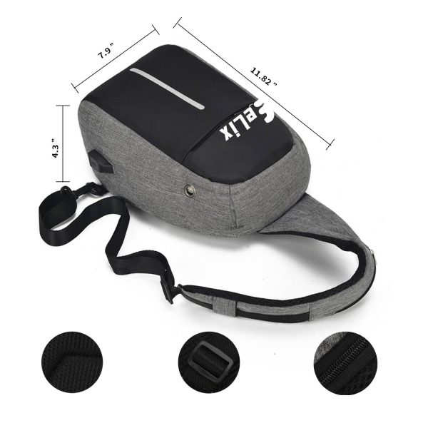 Men'S Shoulder Sling Bag
