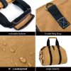 Canvas Large capacity outdoor hand-held firewood storage bag