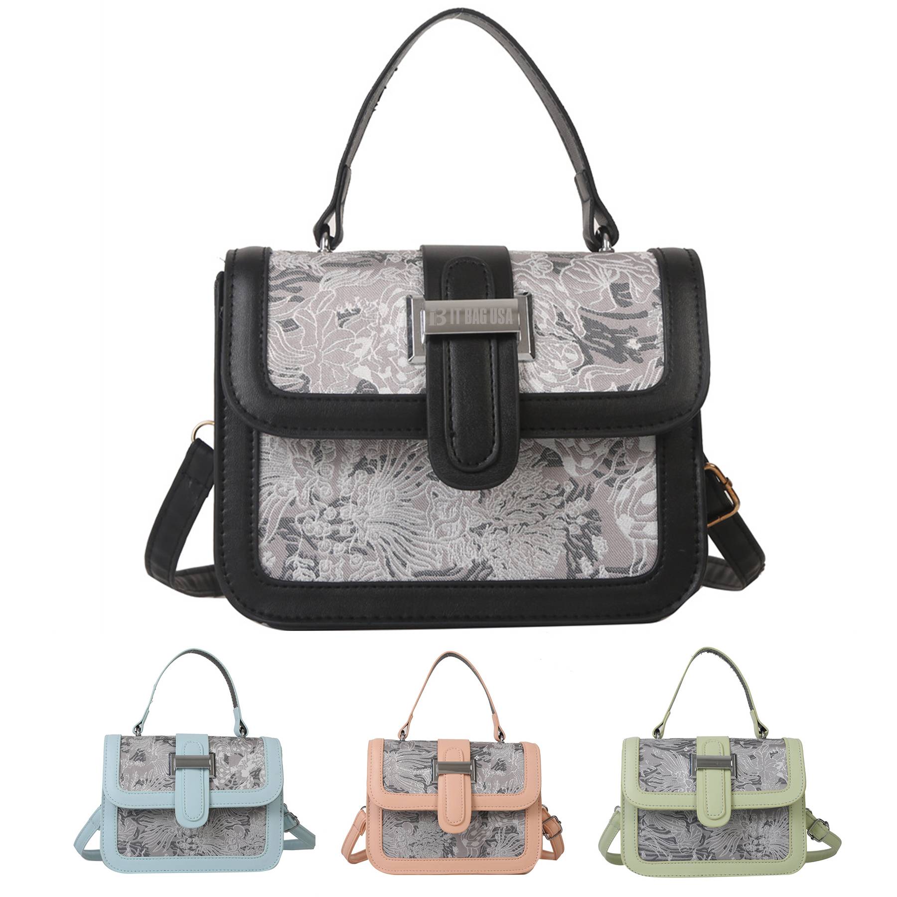 PU Simple and stylish shoulder cross-body bag
