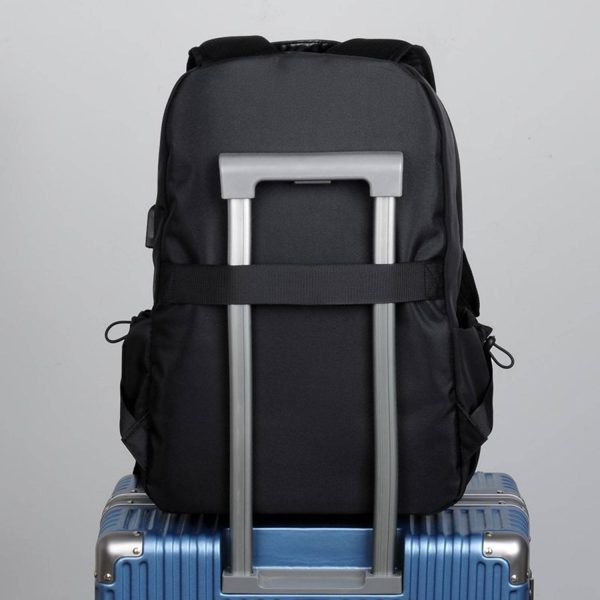 Backpack Men's Business Bag With USB Charging Port