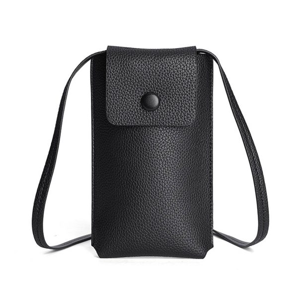 Pu Small Mobile Phone Crossbody Bag