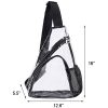 Pvc Transparent Sling Bag