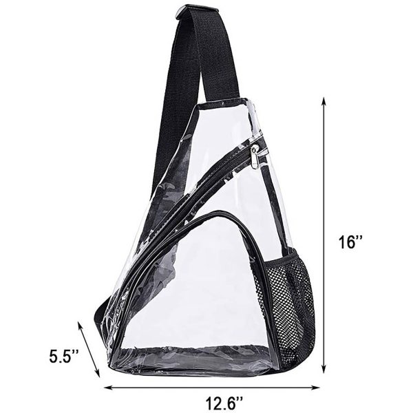 Pvc Transparent Sling Bag
