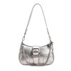 PU large capacity single shoulder square women's tote bag