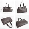 Genuine Leather Large Summer Beach Travel Tote Bag