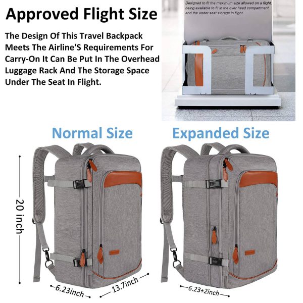 Polyester Carry on Travel Approved Expandable Duffel Bag
