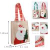 Christmas Hand Snowman Tote Bag Xmas Party Favors