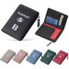 RFID-Blocking Leather Travel Wallet & Passport Holder