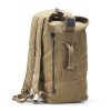 Duffel Bag Top Load Double Strap Canvas Backpack