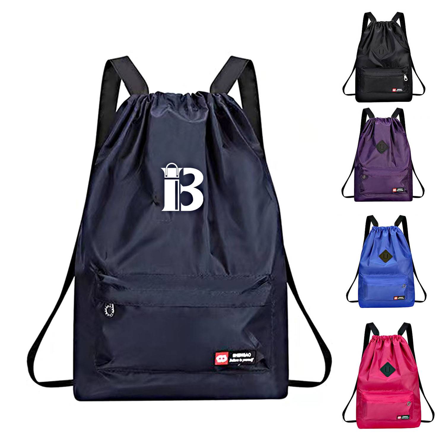Drawstring Backpack Water Resistant String Bag