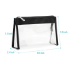 Clear Cosmetics Bag for Vacation