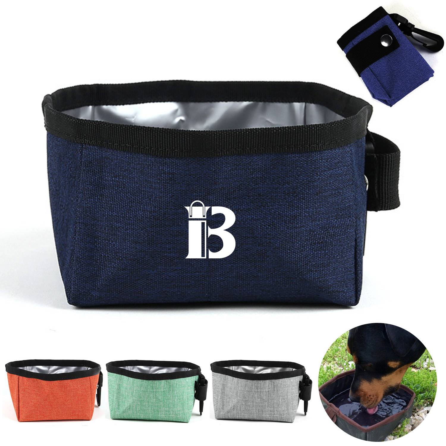 Oxford Foldable Food Bag For Dog Outdoors