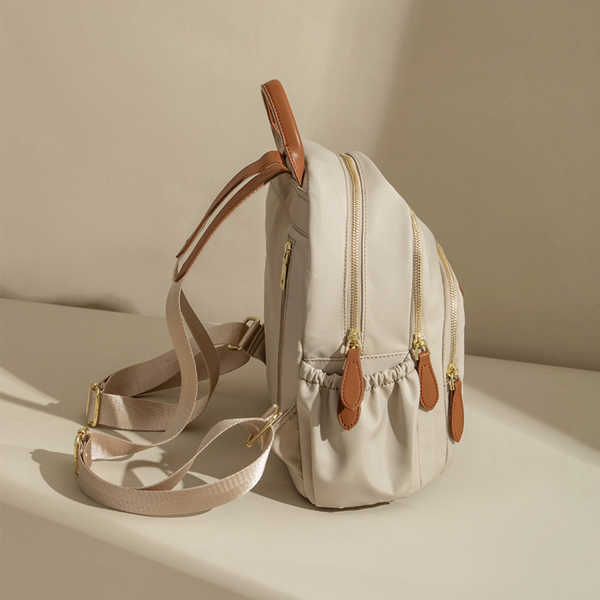 Casual PU Leather Satchel Backpack
