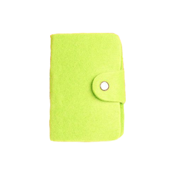 Colored Felt Card Holder