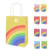 Kraft Paper Rectangular Tote Gift Bag