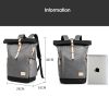 Men's waterproof outdoor travel backpack with charging port
