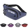 Nylon Fanny Bag With 4 Pockets