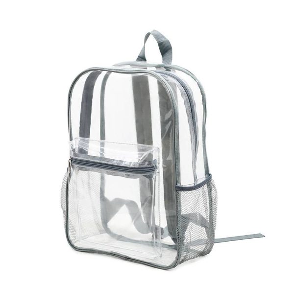 Transparent PVC Backpack For Outdoor Sports