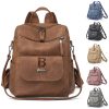 PU Leather Backpack for Women