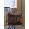 Genuine Leather Briefcase Messenger 15.6 Inch Laptop Bag