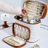 PU Leather Travel Essentials Makeup Bag
