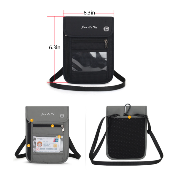 Rfid Blocking Passport Holder & Travel Wallet