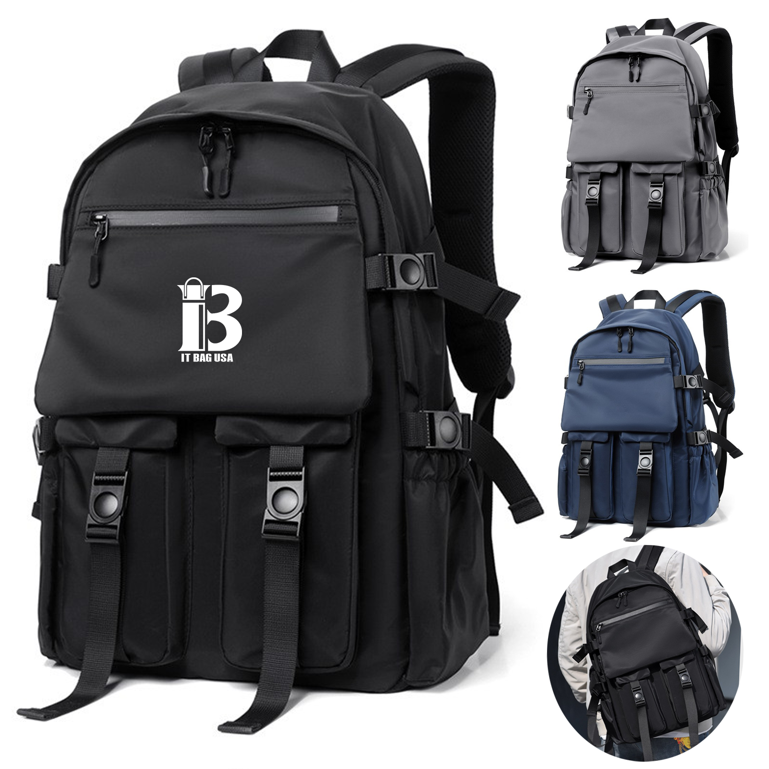 Waterproof Laptop School Backpack