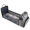Oxford Large Capacity Folding Mommy Bag Backpack