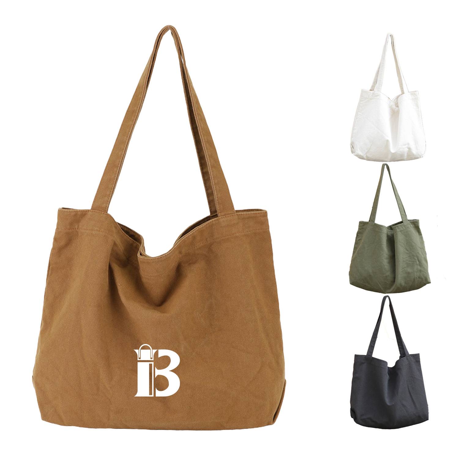 Reusable Grocery Canvas Shopping Bags