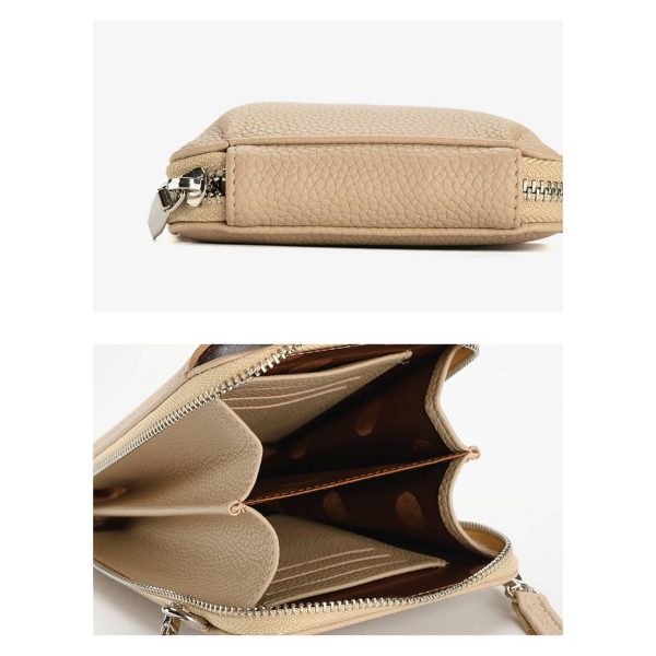 Pu Small Mobile Phone Crossbody Bag with Card Slots