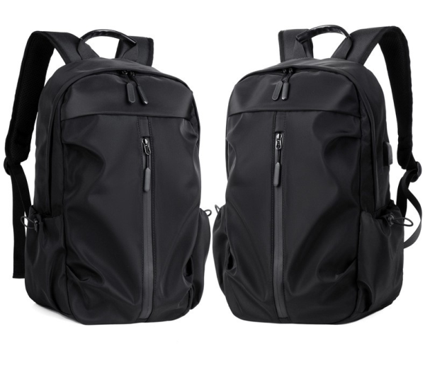Water Resistant Lightweight Backpack With USB Charging Port