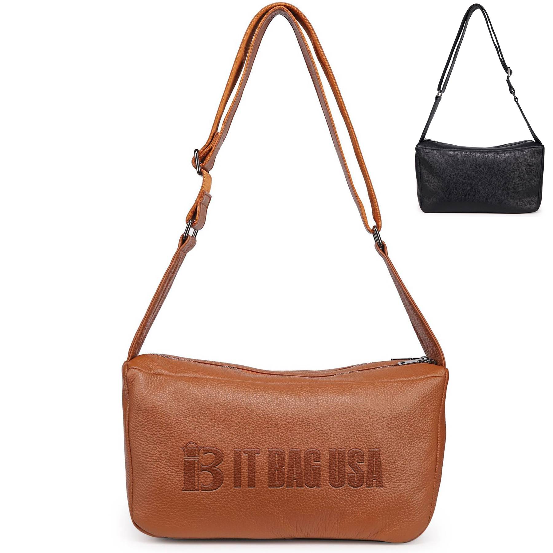 Genuine Leather Designer Crossbody Bags for Women