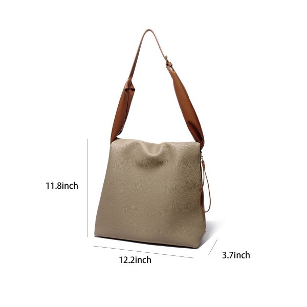 Large Genuine Wearable Leather Tote bag