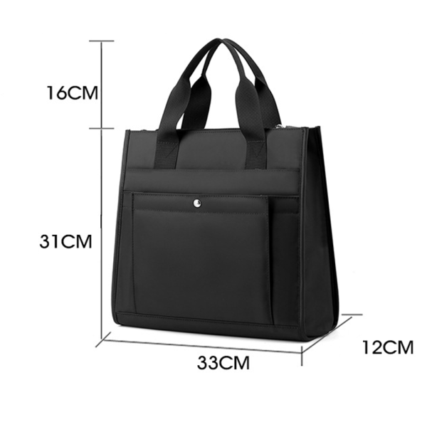 Oxford Water Resistant Messenger Handbag