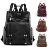 Pu Leather Women Fashion Retro Backpack