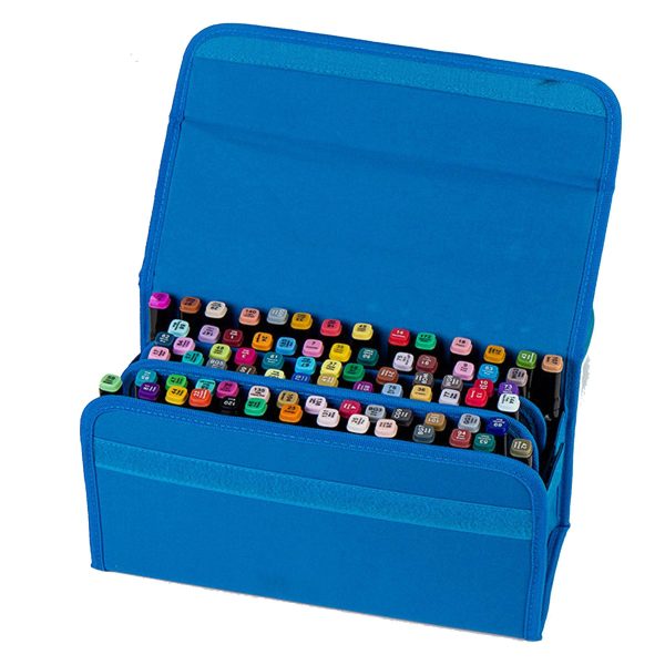 Polyester marker 80-hole storage bag