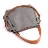 Large Capacity Simple Canvas Crossbody Bag