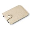 Genuine Leather portable slim coin purse/Wallet card case