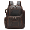 Vintage Genuine Leather Laptop Backpack