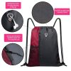 Large Size Drawstring Backpack Sports Gym Bag