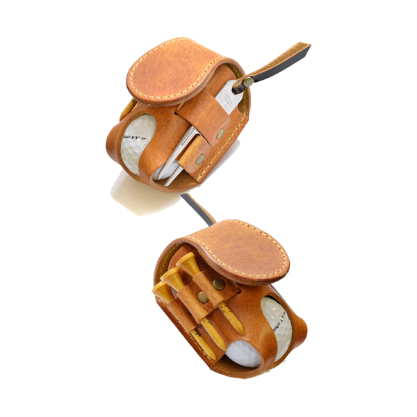 Genuine Leather Golf Pouch