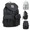 Diagonal Nylon Wterproof Shoulder Backpack