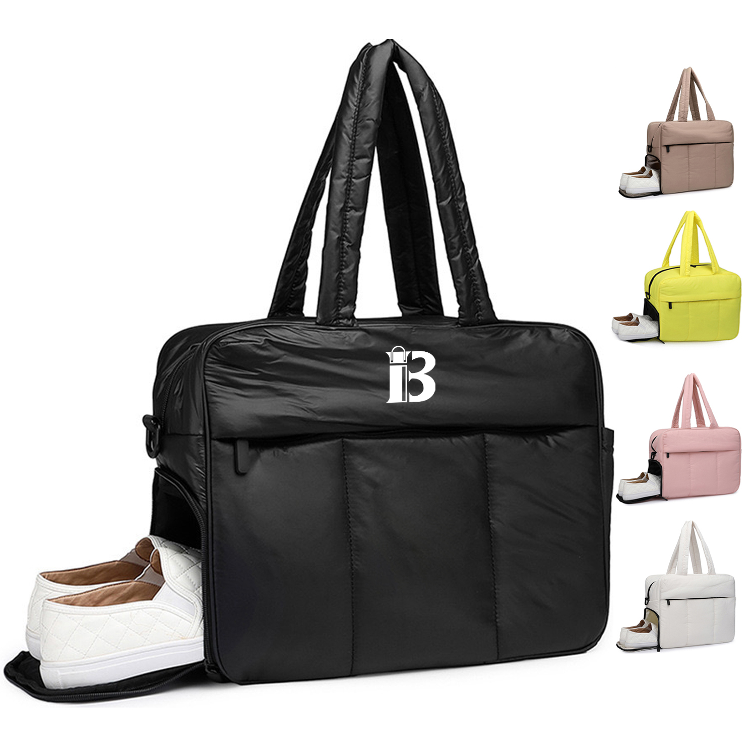 a0f3124a-d8ed-4a47-a42b-b071f591a3bf_BCL10-JG.jpg Luggage Duffel Tote Bag with Wet Pocket Shoe Compartment