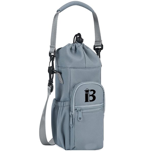 Canvas Portable water bottle insulation bag