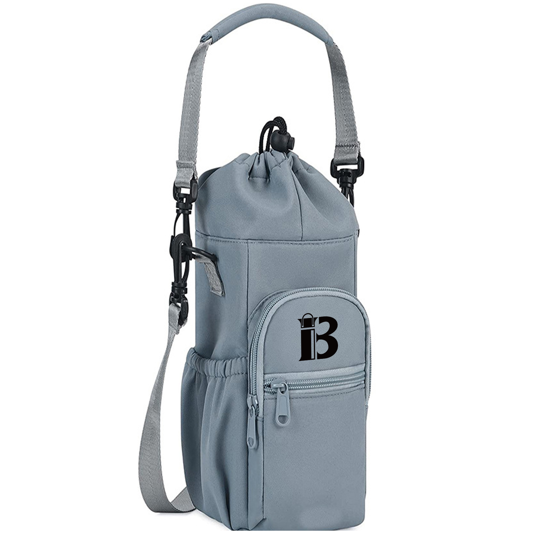 Canvas Portable water bottle insulation bag