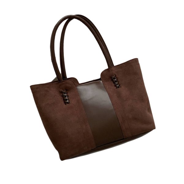 Large Capacity PU Tote Bag for women