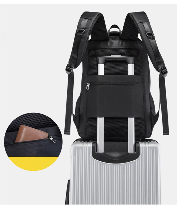 Slim Durable Canvas Laptop Backpack
