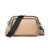 Genuine Leather Double layer Shoulder Crossbody Bag