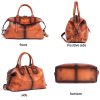 Genuine Leather Tote Handbag Cross-body Bag
