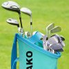 One-shoulder golf club cover storage bag